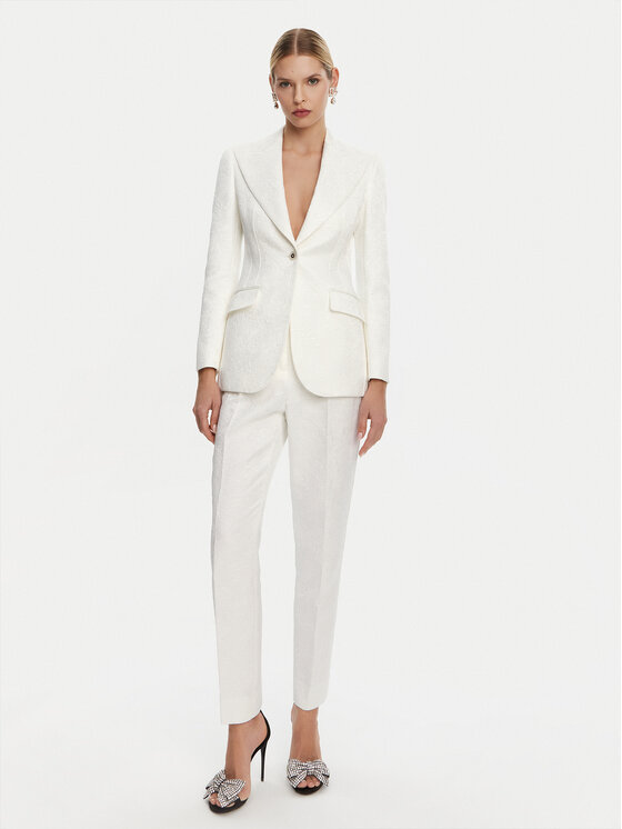 Dolce&Gabbana Dolce&Gabbana Giacca da abito F29UCT FJTBV Bianco Regular Fit