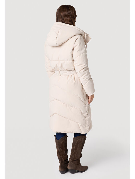 QUIOSQUE QUIOSQUE Kabát QUIOSQUE 9VS011100 Bílá Regular Fit