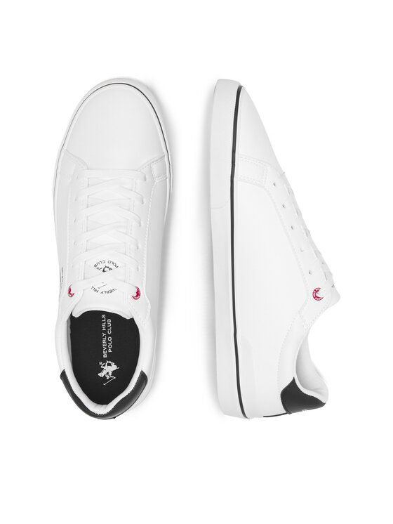 Beverly Hills Polo Club Beverly Hills Polo Club Sneakers aus Stoff M-24MVS5004 Weiß