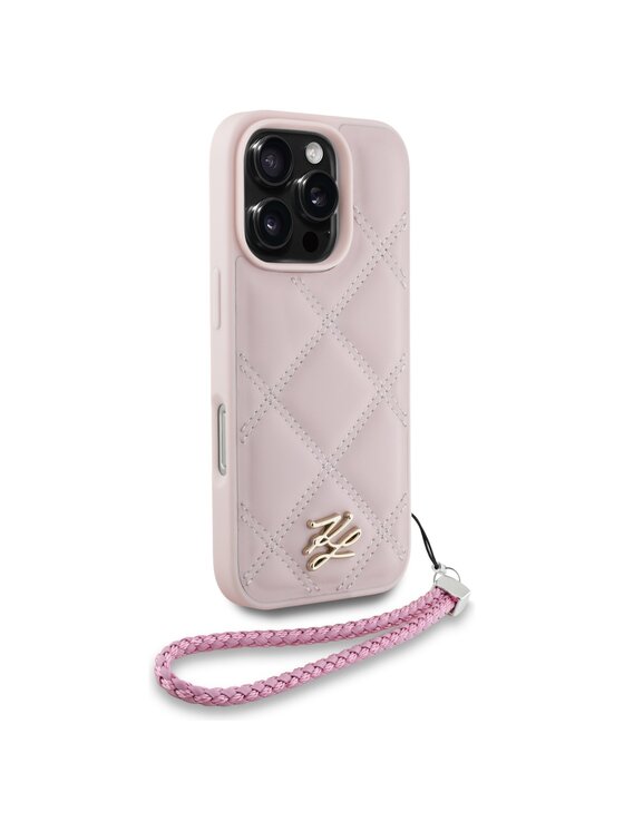 KARL LAGERFELD KARL LAGERFELD Etui na telefon iPhone 16 Pro Max Różowy