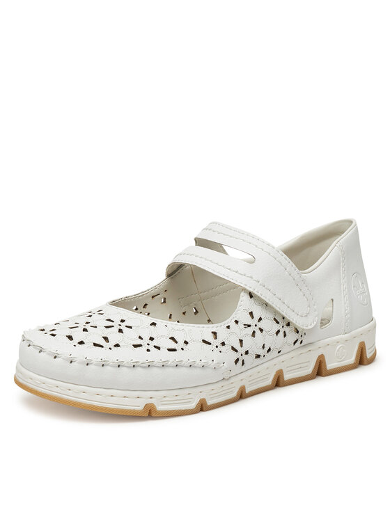 Rieker Rieker Halbschuhe 49977-80 Weiß