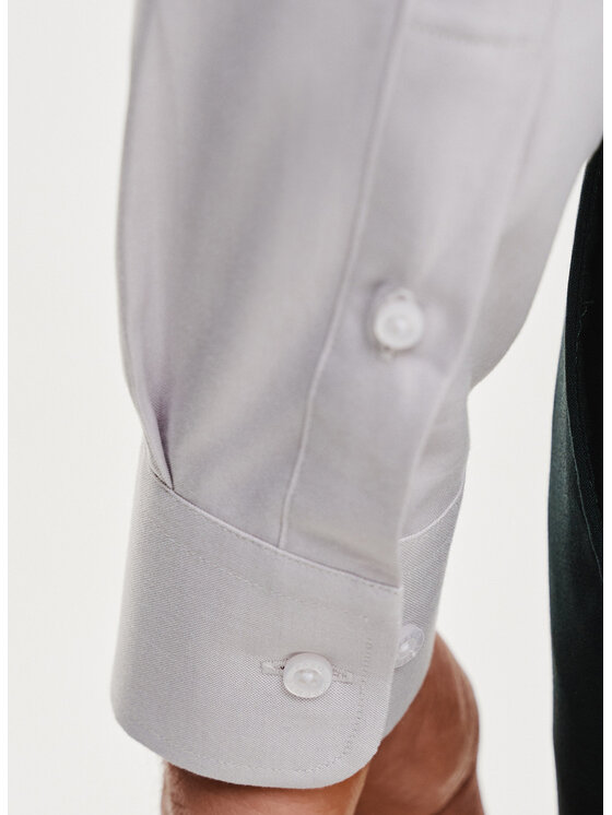 Pako Lorente Pako Lorente Koszula P25SF-1X-006 Szary Slim Fit
