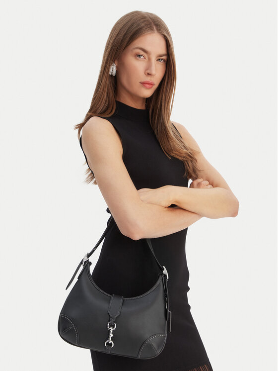 Coach Coach Τσάντα Hamptons Hobo CW642 Μαύρο