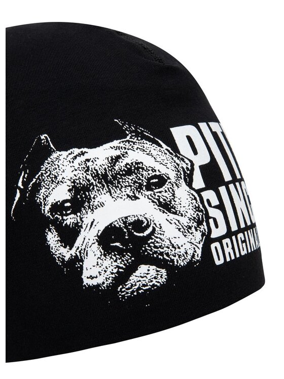 PITBULL PITBULL Czapka Blood Dog Czarny