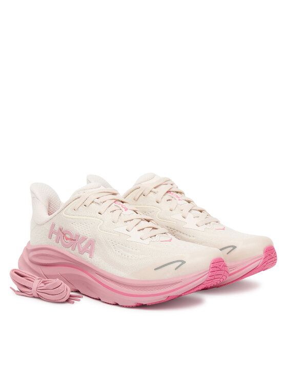 Hoka Hoka Buty do biegania Clifton 10 1168860 Écru