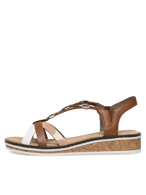 Rieker Rieker Sandali V3657-81 Marrone