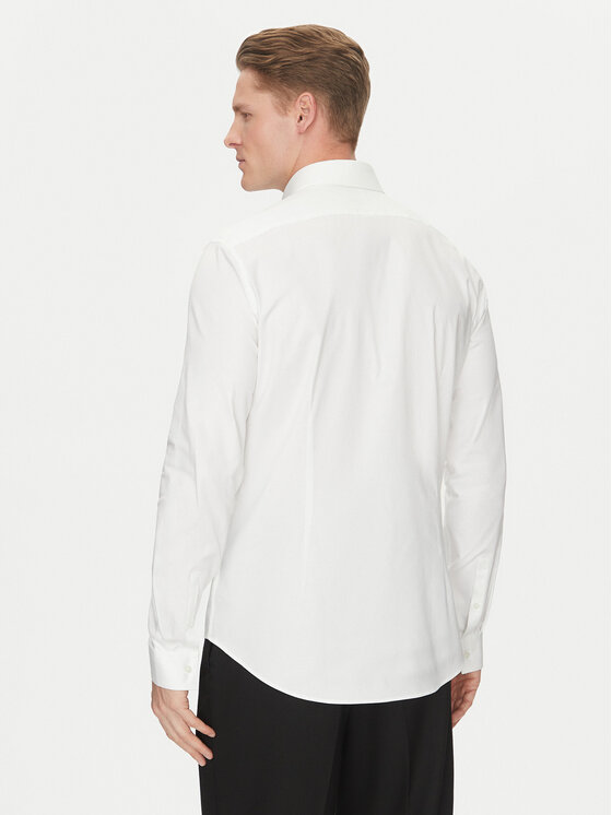 Calvin Klein Calvin Klein Koszula K10K114310 Biały Slim Fit
