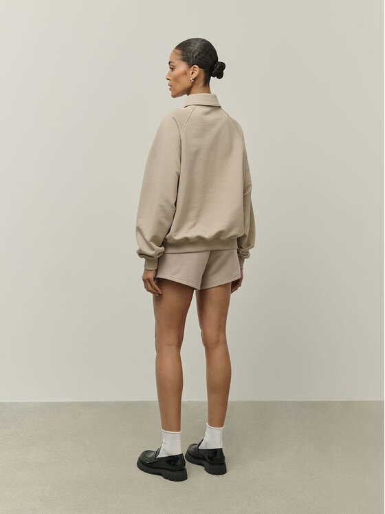 La Mania La Mania Pantaloncini sportivi ESTIVA Beige Classic Fit