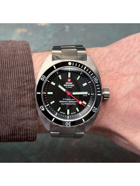 Swiss Military by Chrono Swiss Military by Chrono Hodinky SMA34100.01 Sivá