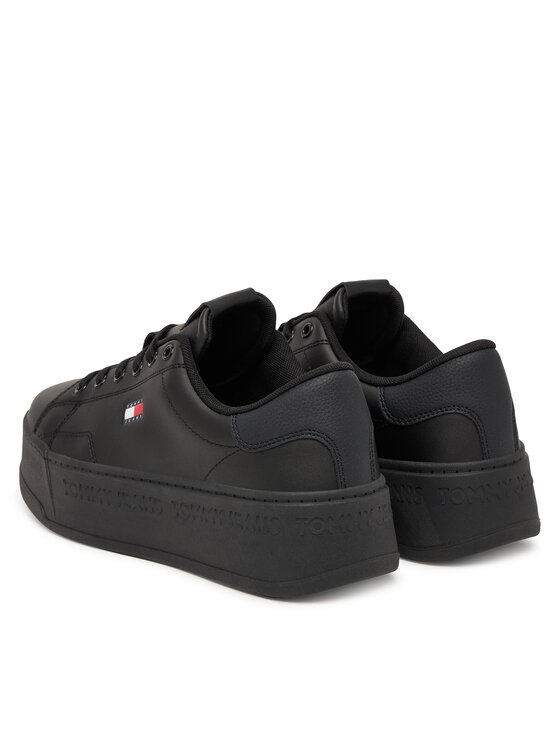 Tommy Jeans Tommy Jeans Сникърси Platform Logo Sneaker EN0EN02961 Черен