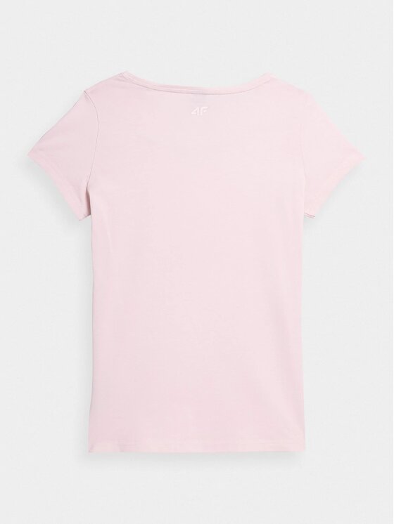 4F 4F T-Shirt 4FMM00TTSHF731-56S Ροζ