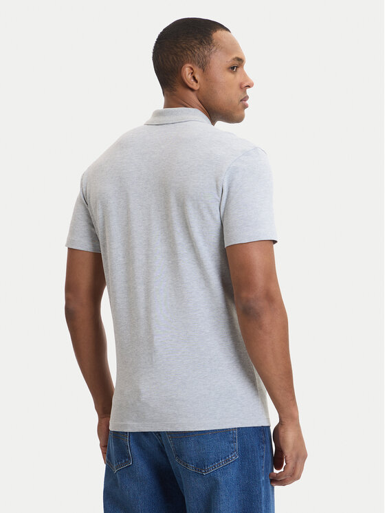 Napapijri Napapijri Polo Ealis NP0A4H8B Szary Regular Fit