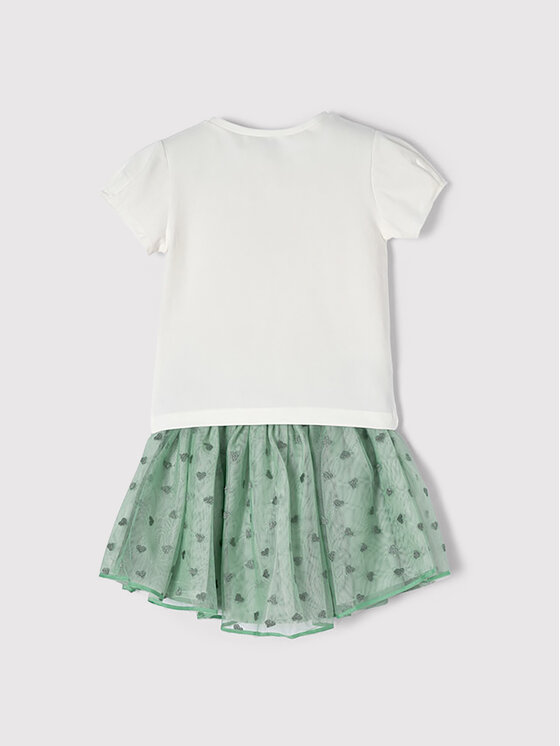 Completo maglietta e gonna 3956 Multicolore