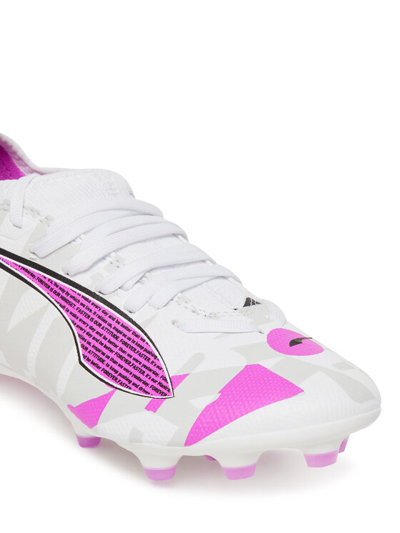 Puma Puma Ghete pentru fotbal Ultra 5 Match Forever Fg/Ag Jr 108413 01 Alb