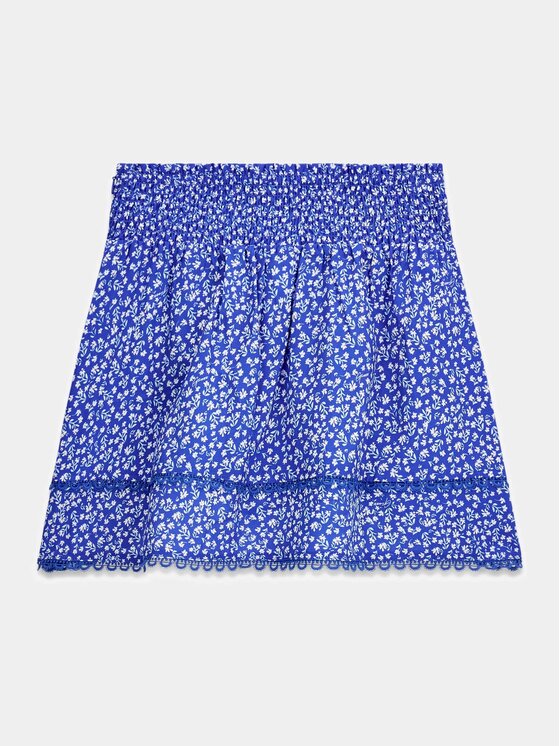 Guess Kids Guess Kids Spodnie materiałowe 181317 Niebieski Regular Fit