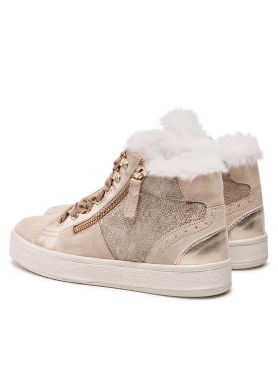 Geox Geox Sneakersy D Leelu' C D26FFC 0BS22 C6738 Béžová