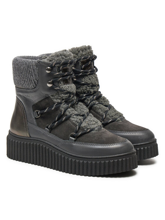 Marc O'Polo Marc O'Polo Schnürschuhe OO2M3012 Grau
