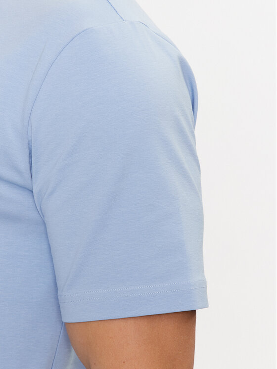 BOSS Boss Tricou Tee 8 50501195 Albastru celest Regular Fit