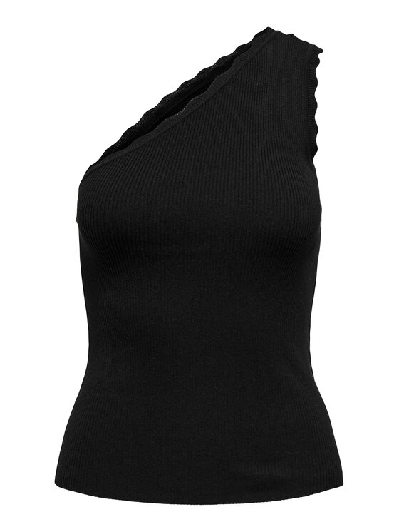 JDY JDY Top Nanna 15351420 Černá Slim Fit