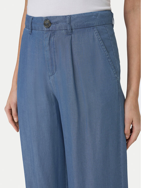 JDY JDY Medžiaginės kelnės Jasper 15283508 Mėlyna Wide Leg