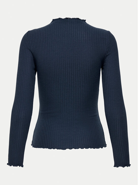 ONLY ONLY Blúzka Emma 15180040 Modrá Slim Fit