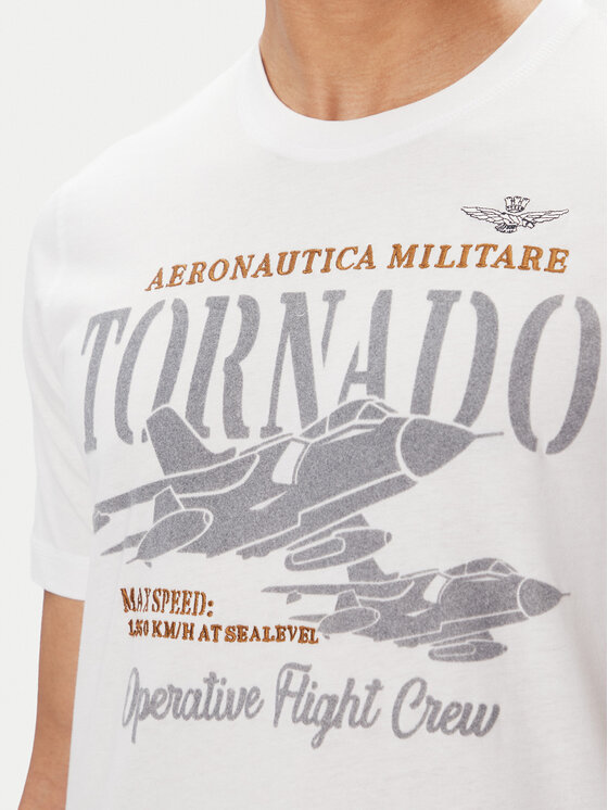 Aeronautica Militare Aeronautica Militare Majica 251TS2405J641 Bela Regular Fit