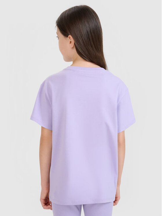 4F 4F T-shirt 4FJRSS25TTSHF2645-52S Rosa Regular Fit