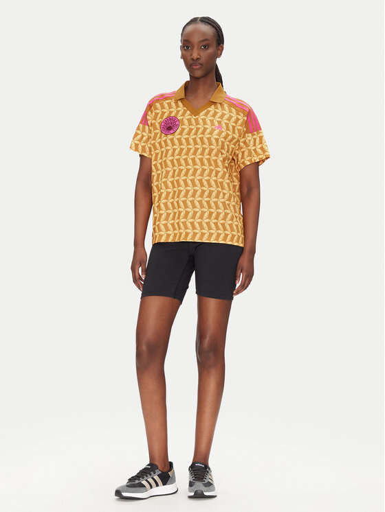 adidas adidas Póló FARM Rio JD6303 Narancssárga Loose Fit