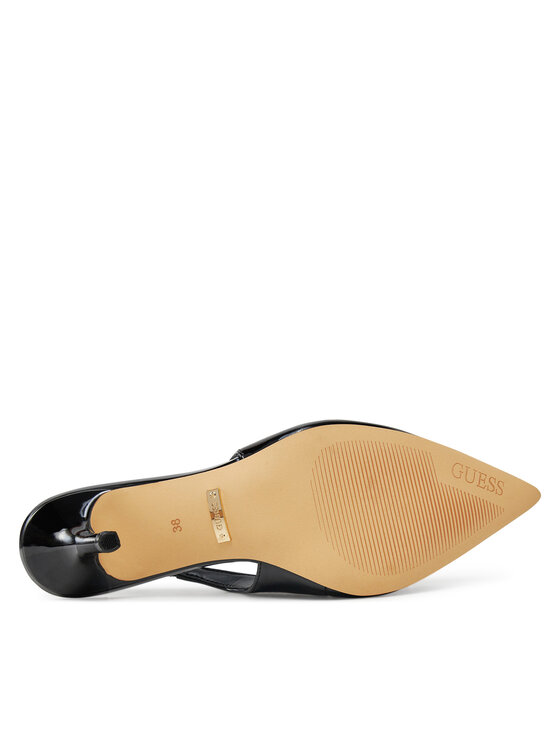 Guess Guess Pantofi cu toc subțire FLJNAS PAF05 Negru