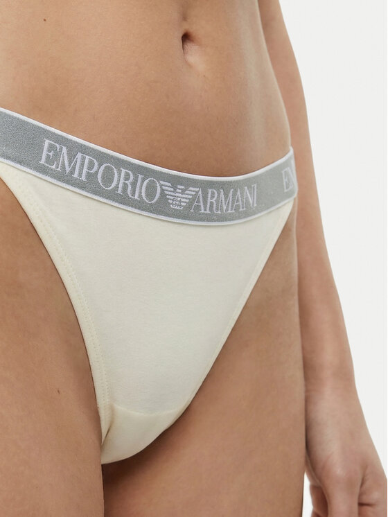 Emporio Armani Underwear Emporio Armani Underwear Tanga szett EW000405 AF19026 M0082 Fehér