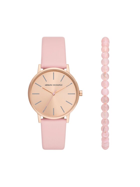 Armani Exchange Uhr Lady Banks AX7150SET Rosa | Modivo.de