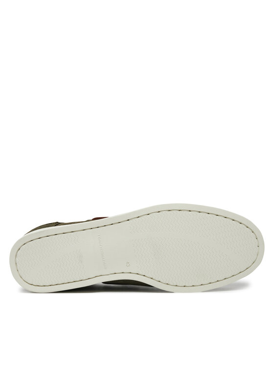 Tommy Hilfiger Tommy Hilfiger Pusbačiai Th Boat Shoe Core Suede FM0FM05387 Žalia