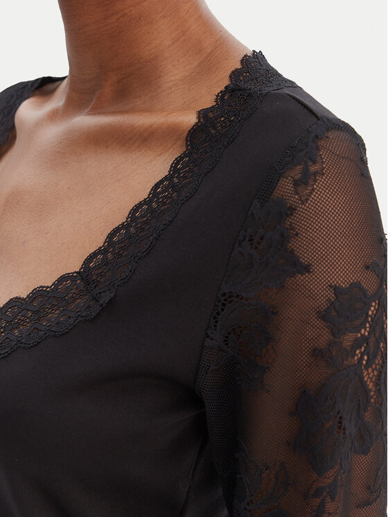 Morgan Morgan Särkpluus 261-TANKA Must Slim Fit