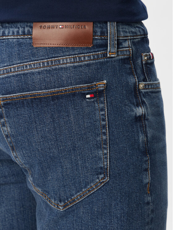 Tommy Hilfiger Tommy Hilfiger Džinsi Denton MW0MW44346 Zils Straight Fit