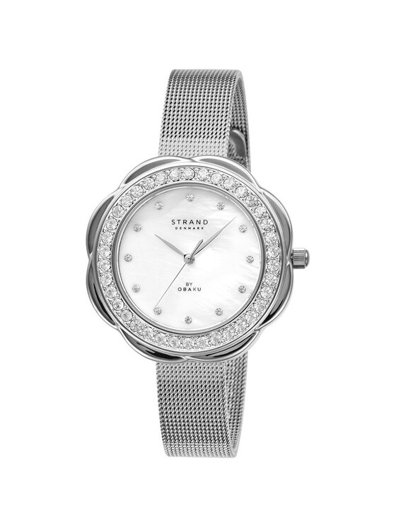 Strand Strand Zegarek S735LXCWMC Srebrny