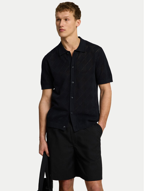 Selected Homme Selected Homme Camicia 16097564 Nero Regular Fit