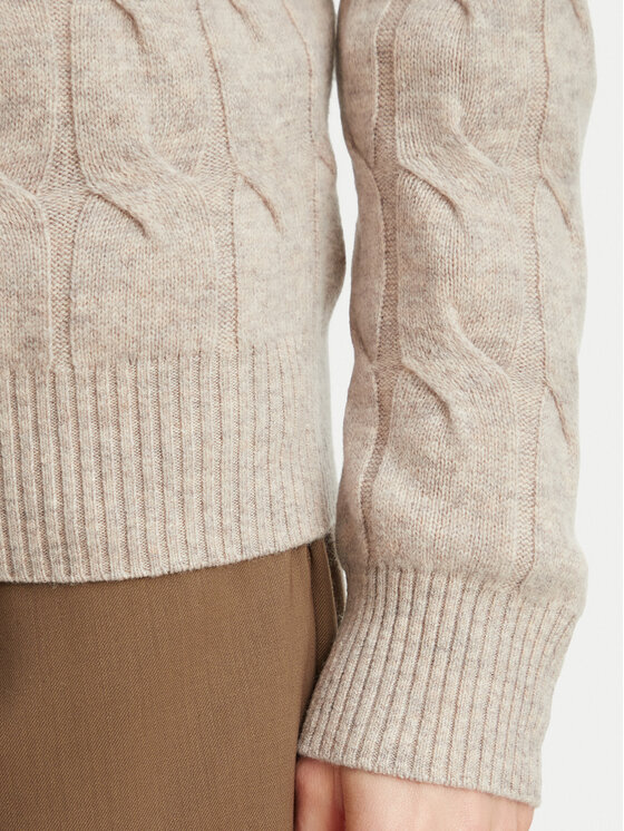 Tommy Hilfiger Tommy Hilfiger Пуловер WW0WW46425 Бежов Regular Fit