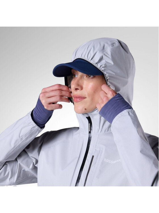 Rossignol Rossignol Kurtka outdoor W Rainproof 2.5L Shell Jkt Szary Regular Fit