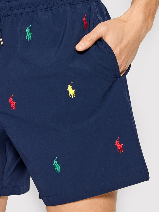 Polo Ralph Lauren Polo Ralph Lauren Szorty kąpielowe 710857506001 Granatowy Regular Fit