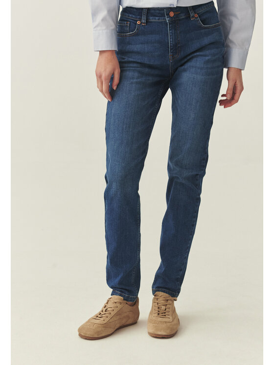 TATUUM TATUUM Džínsy TAROS 1 Tmavomodrá Slim Fit