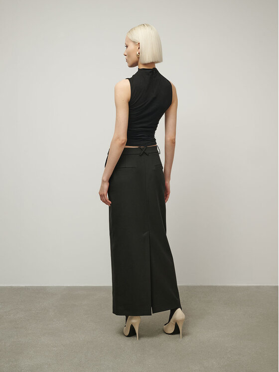 La Mania La Mania Top CARA Nero Classic Fit