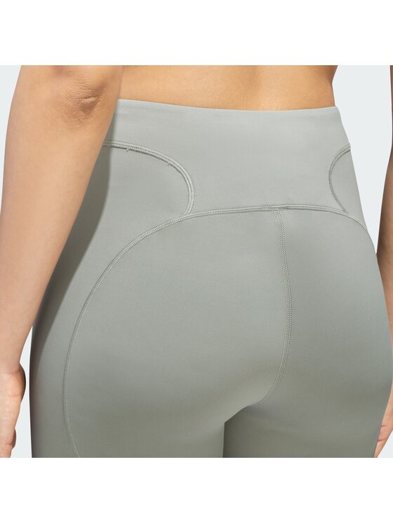 adidas by Stella McCartney adidas by Stella McCartney Legginsy By Stella McCartney Training 7/8 Leggings Zielony Fitted Fit