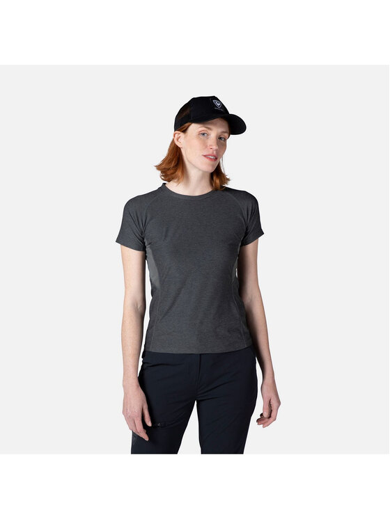 Rossignol Rossignol T-Shirt W Melange Ss Tee Zielony Regular Fit