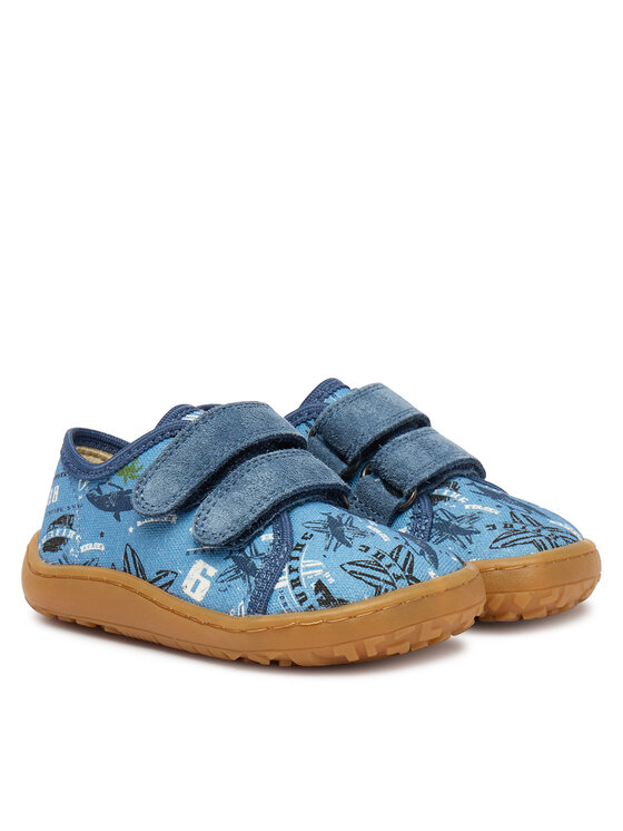 Froddo Froddo Papucs Barefoot Canvas G1700440-6 M Kék