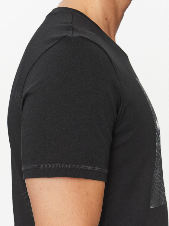 BOSS Boss Majica Temessage 50503552 Črna Relaxed Fit