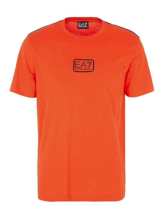 EA7 Emporio Armani EA7 Emporio Armani Tričko regular Oranžová Active Fit