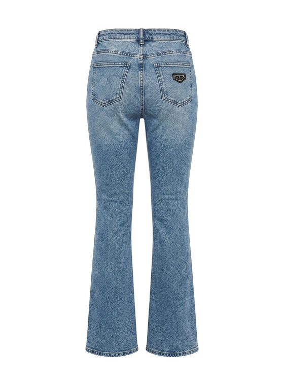 PHILIPP PLEIN PHILIPP PLEIN Jeansy 31779 Světle modrá