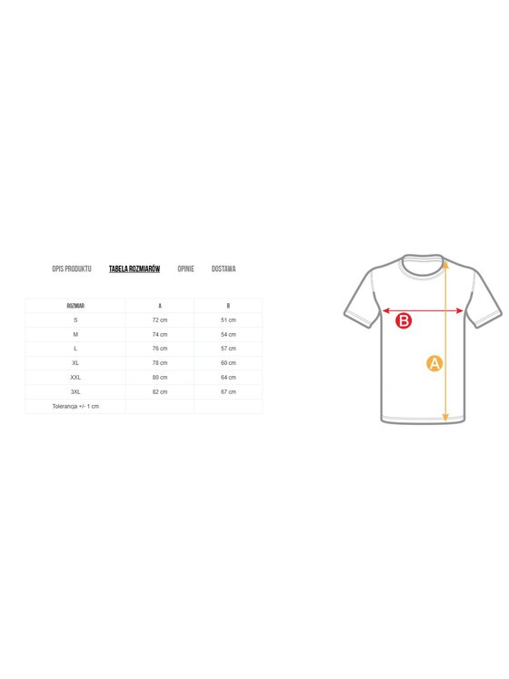 PITBULL PITBULL T-Shirt Koszulka męska TAPE NUGGET XXL Czarny Regular Fit
