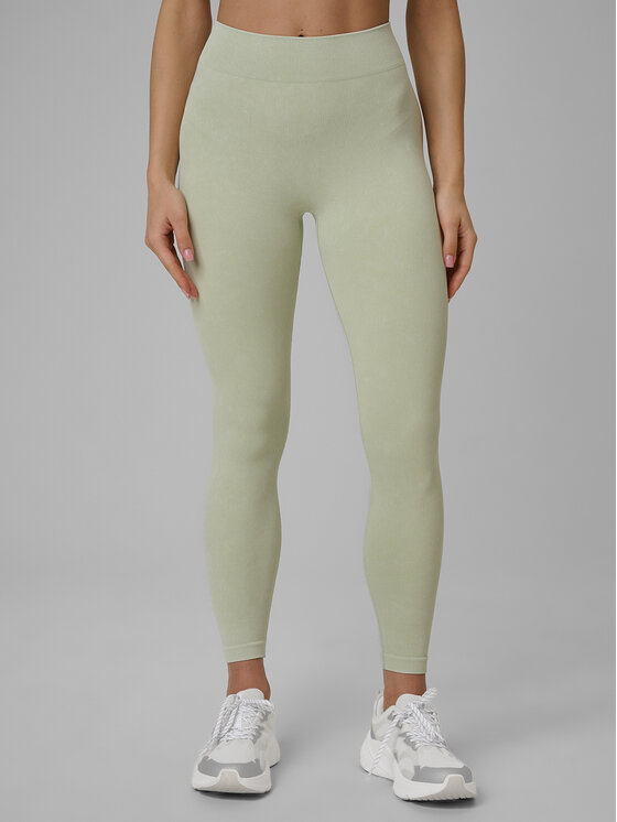 4F 4F Legginsy SOLAR PUNK Zielony Slim Fit
