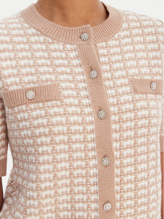 Morgan Morgan Vestito di maglia 261-RMORESA Beige Slim Fit